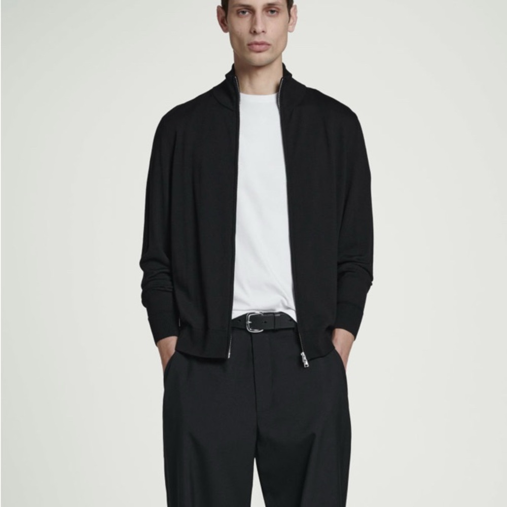 COS Black Short Sleeve Tee